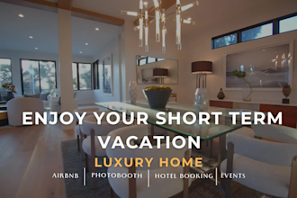 vacation rental website, rental website, vacation website, booking website tour