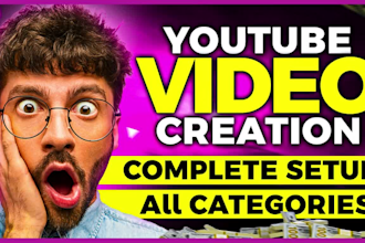 be youtube video content creator or make top 10 cash cow or automation videos