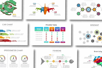 design company presentation for a professional pitch deck
