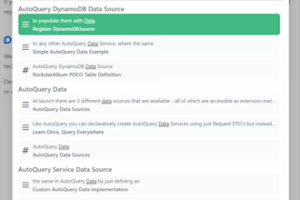 configure and write your typesense application