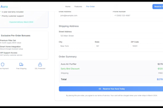 create a modern responsive website or landing page for your business