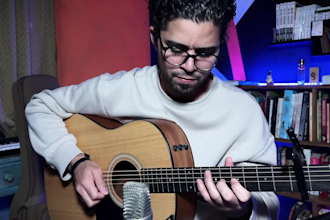 record acoustic guitars for your song