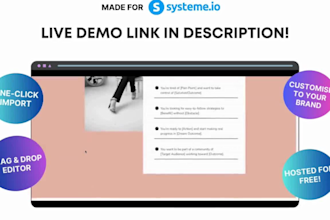 systeme io funnels, marketing psychology coache, online educator, lead to client