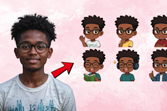 create custom cartoon avatar from your photo