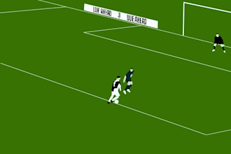 make rotoscoping football animation from original video