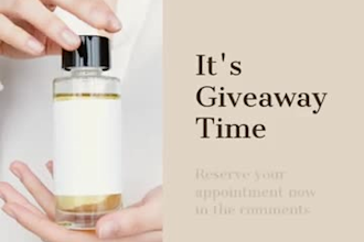 create an attractive promo video for raffle, giveaway, sweepstakes, contest