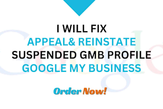 reinstate appeal  suspended gmb google my business ranking