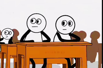 2d stick figure 2d stickman animation doddle art character animation 2d figure
