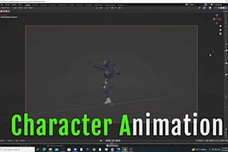 do 3d character animation for games or films