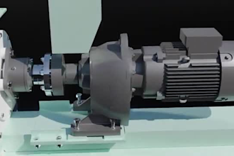 develop realistic 3d animation for manufacturing and industrial system
