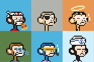 create nft pixel art characters for you