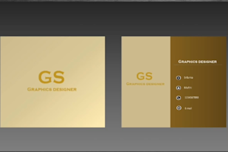do professional  visiting card,  business card and stationary