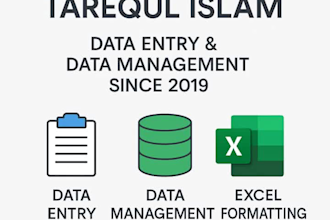 manage and enter your data professionally