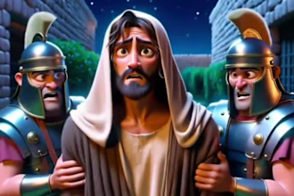 make ai animated bible story christian or bible illustration fr youtube channel
