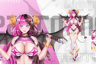 design live2d nsfw vtuber rigging anime 2d model  commission streaming avatar
