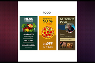 design eye catching social media posts, carousels and ads