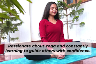 be your private online yoga and meditation teacher