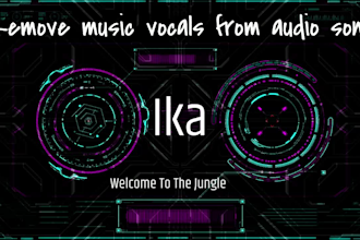 remove music vocals from audio song for you