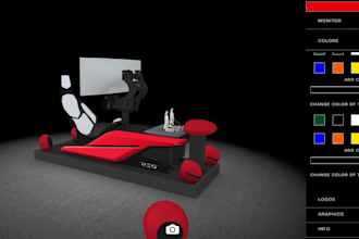 create 3d web product configurator