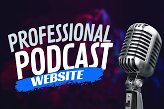 build music website for artist, musician, band, dj, producer, podcast