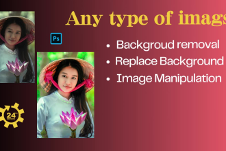 remove background from image ,retouch ,adding image, remove object, editing