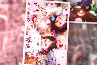 create stunning birthday slideshow videos with music