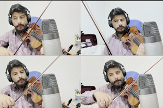 record orchestral strings for film and video game soundtracks