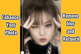 enhance, improve, upscale low reslt photo to high resolution