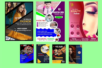 design all kind of sports flyer designs