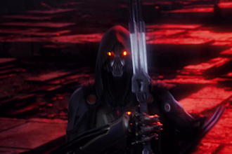 3d cinematic game trailer with realistic character animation, vfx