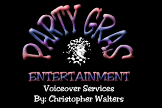 record a voiceover in the style of a movie announcer