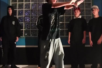 create a viral tiktok group dance routine hip hop style