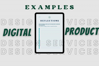 create stunning digital products like guides and ebooks