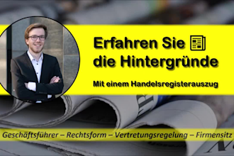 provide a german commercial register extract