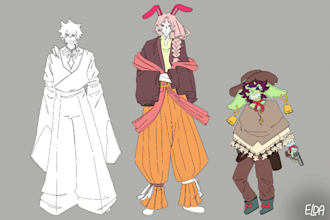draw a character design, your rpg character, fanfiction ocs