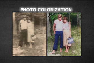 restore enhance and colorize your old or damaged photos