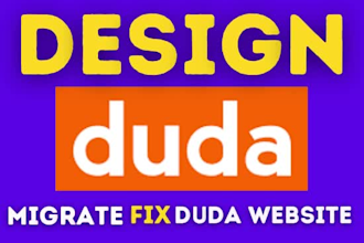 design or transfer, migrate duda website builder