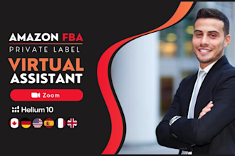 be your amazon fba store virtual assistant, account manager