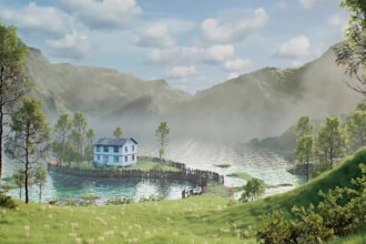 make 3d game environment 3d game assets unreal engine environment level design