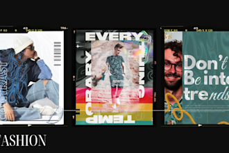 design creative posters for your brand