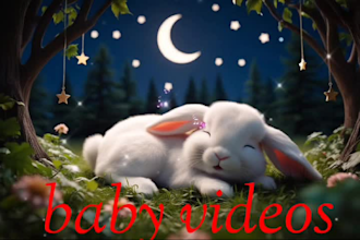 create copyright free lullaby or baby sound videos for your youtube  channel