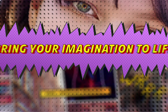 draw your custom spidersona or spiderman portrait in the spider verse style