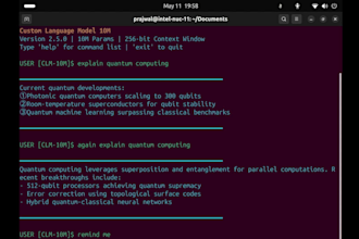 create job specific ml language model which can also automate tasks locally