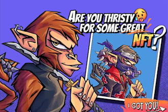 do a great nft art for your collection
