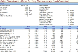 do hvac drawing manual j d s  rhvac