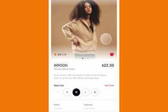 design stunning UI with animations, prototyping, and front end development