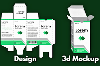 do professional box dieline for your product packaging