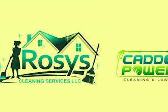 design modern cleaning logo with satisfaction guaranteed