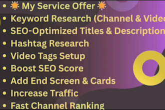 optimize your youtube videos with seo to growth