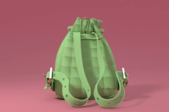 create any bag in 3d and model it for you